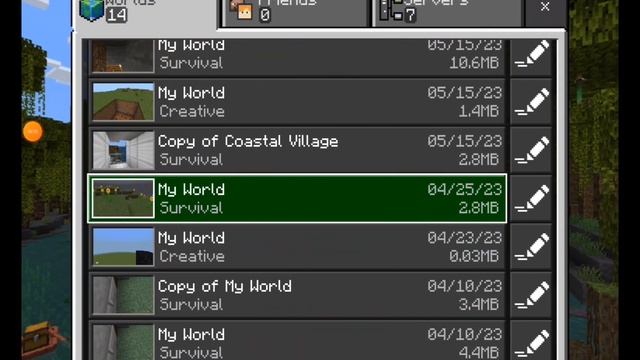 Я показал мой лучший мир [обзор моих миров в Майнкрафт]