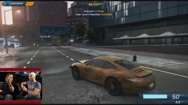 Need for Speed: Most Wanted - Поддержка Kinect (Англ.) смотреть онлайн