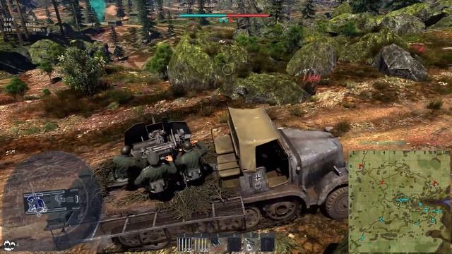 War Thunder: German ground forces Rank II- review and analysis смотреть онлайн