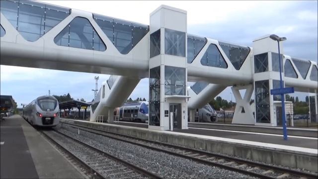 La gare de Haguenau (France-Alsace) смотреть онлайн