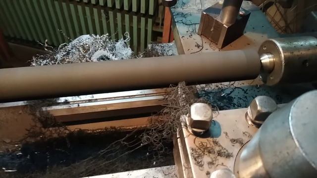 проточка резинового вала печатного станка смотреть онлайн