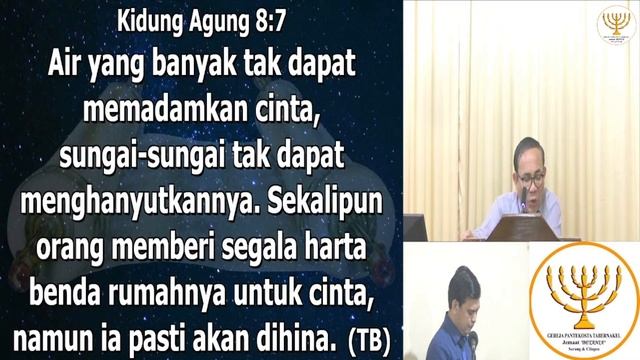 IBADAH PENDALAMAN ALKITAB, 02 SEPTEMBER 2021  - Pdt. Daniel U. Sitohang