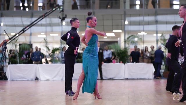 Konstantin Gorodilov - Dominika Bergmannova, EST | 2019 WDSF European Latin - R2 C смотреть онлайн