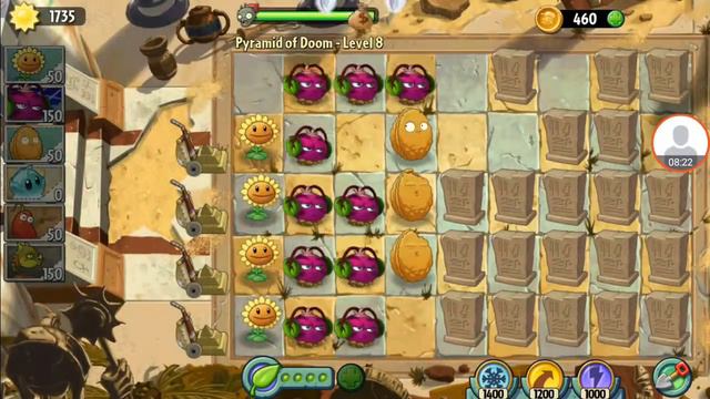 PvZ 2 Pyramid of doom #3 Oh my god what a Luck! смотреть онлайн