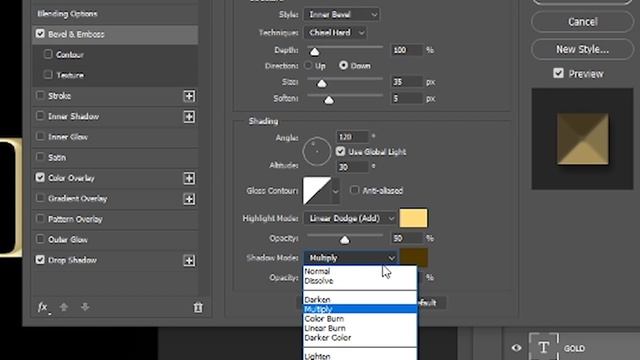 ⭐ How to make GOLD TEXT effect in Photoshop ⭐ смотреть онлайн