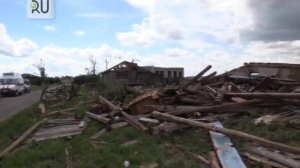 Ураган в Курганской области прошел, разрушения остались