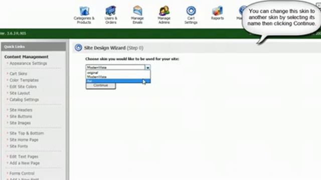 PHP cart: Pinnacle Cart: How to update your active skin with Pinnacle Cart .mp4 смотреть онлайн