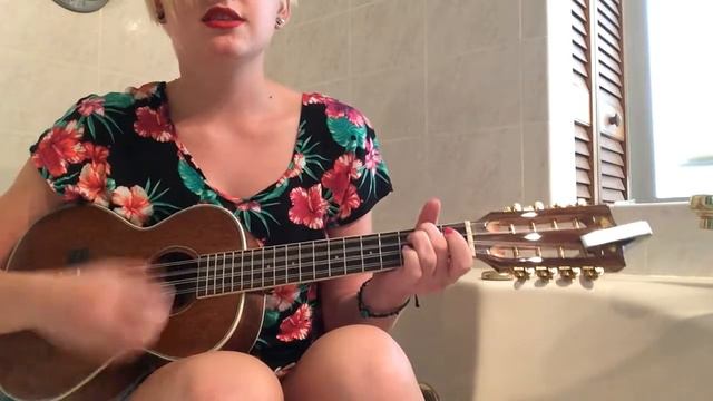 Skinny Love - Bon Iver {ukulele cover} смотреть онлайн