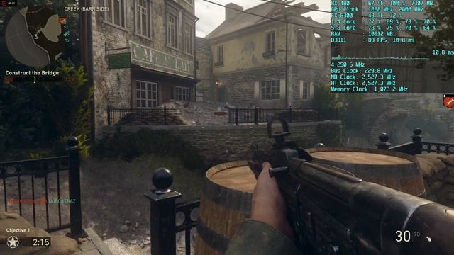 Call of Duty: WWII BETA | FX-8300 4,2 & RX 480 Performance Test - Domination, War, Team deathmatch смотреть онлайн