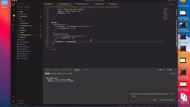 Vue.js - Project Planner - Complete and Delete Projects - (29) смотреть онлайн