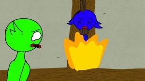 Нет! Хагии Вагги нет нет брат он сгорел почернел…