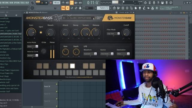 Monster Bass FREE Bass VST Plugin By Monster DAW Review And Demo смотреть онлайн