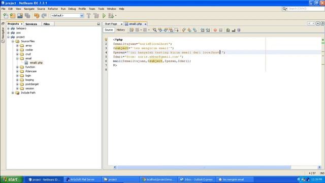 Tutorial PHP Send Email #10 смотреть онлайн