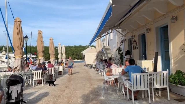 Ianos storm , Fiskardo , Kefalonia , Greece , the day after. смотреть онлайн