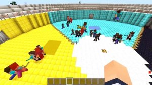 БИТВА КЛОНОВ  МАЙНКРАФТ НУБ ПРОТИВ ПРО ПРОТИВ ЧИТЕР 100% ТРОЛЛИНГ ЛОВУШКА MINECRAFT МУЛЬТИК ХАРДИ