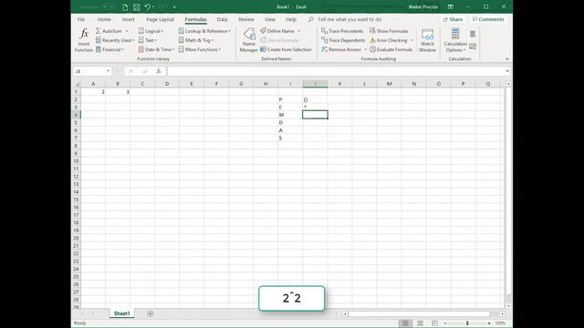 How to do Order of Operations In Excel смотреть онлайн