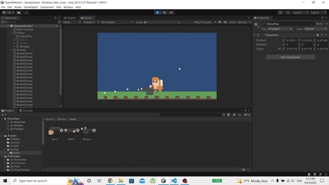 Сделал свой 2D Шутер на Unity / 2д игра за 7 дней смотреть онлайн