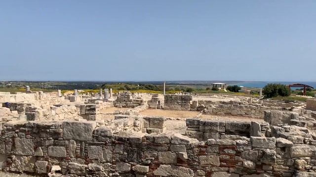 View of Ancient Kourion - Limassol, Cyprus смотреть онлайн