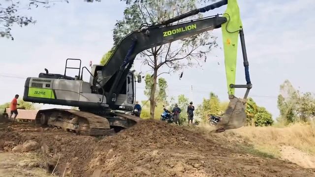 Экскаватор ZOOMLION ze215e смотреть онлайн