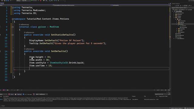 Tmodloader 1.4 Mod Tutorial (Simple Potion) смотреть онлайн