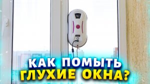 СОСЕДИ ПОДГЛЯДЫВАЮТ, чем я мою глухие окна! Стекла чистые и без разводов. Мойщик окон Даджет W120.