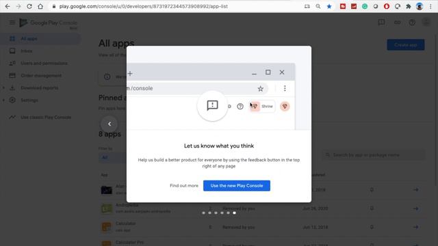 An Unexpected Error Occurred. Please Try Again Later |Google Play Console