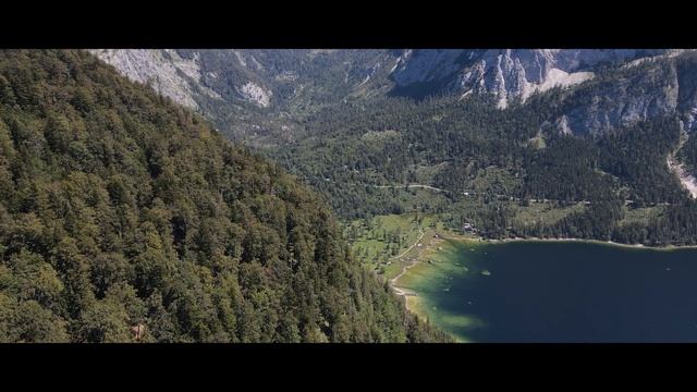 Altaussee, Austria 2020. Cinematic, aerial drone footage by roki. смотреть онлайн