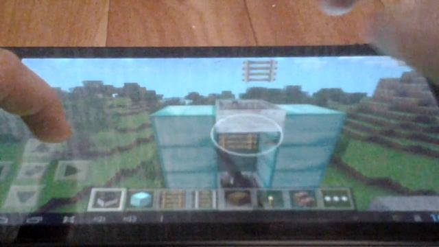 Как сделать лифт в minecraft на планшете смотреть онлайн