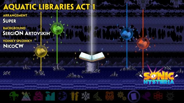 Aquatic Libraries Act 1 - Sonic Hysteria UST смотреть онлайн