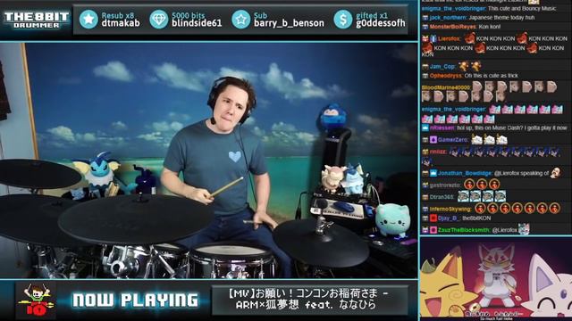Please! Concon Inari-sama - ARM x Fox Dreams feat. Nanahira On Drums! смотреть онлайн