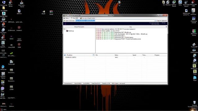 HFS ~ Http File Server обзор настройка смотреть онлайн