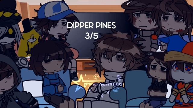 Fandoms react to Dipper and Bill Cipher || Credits in desc смотреть онлайн