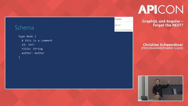 APICON 2017: GraphQL und Angular – forget (the) REST? – Christian Schwendtner смотреть онлайн