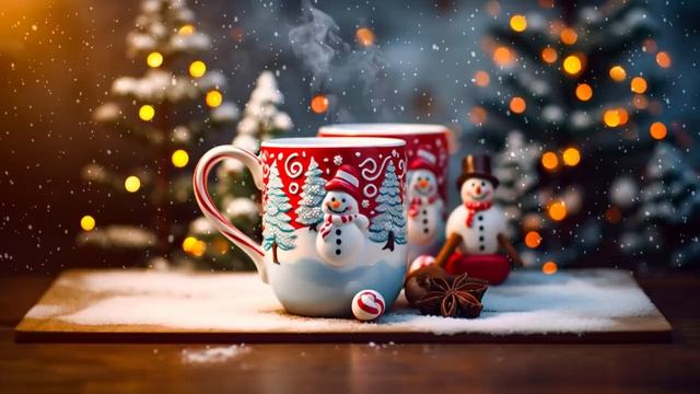 Relaxing Christmas Ambience - Christmas Music 2024, Christmas Carols Heavenly, Christmas Music