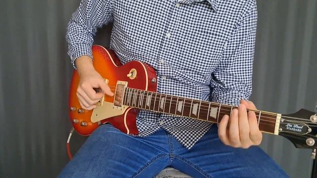 The Thrill is Gone improvisation on Epiphone Les Paul /NUX MG-30 FREE PATCH/ смотреть онлайн