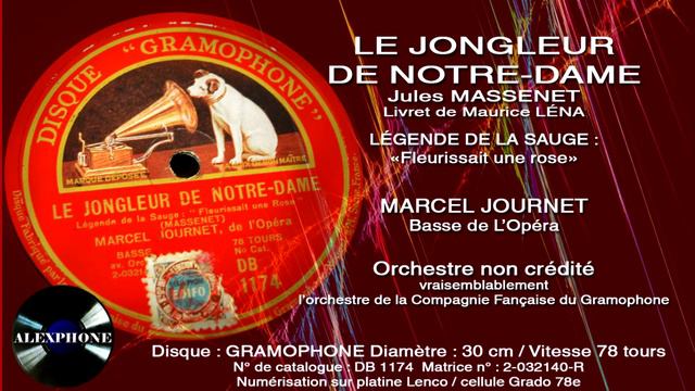 LE JONGLEUR DE NOTRE-DAME (Massenet) "Légende de la Sauge" par Marcel JOURNET смотреть онлайн