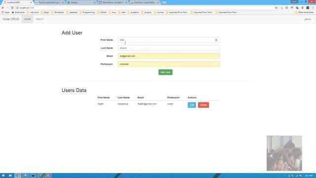 part 1 - Node js + Express CRUD sinhala tutorial смотреть онлайн