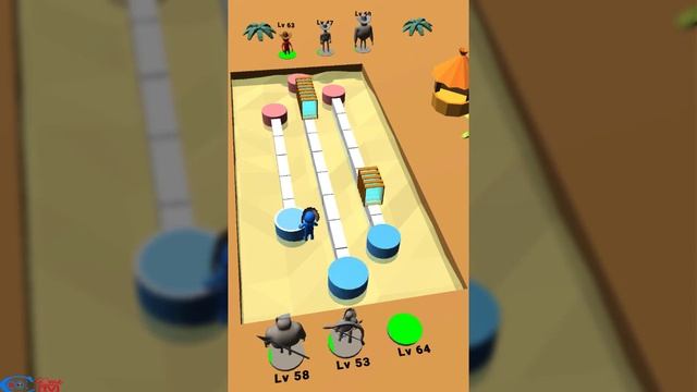 Pusher 3D- Gameplay Walkthrough Part 5 levels 50-70 (iOS, Android) смотреть онлайн