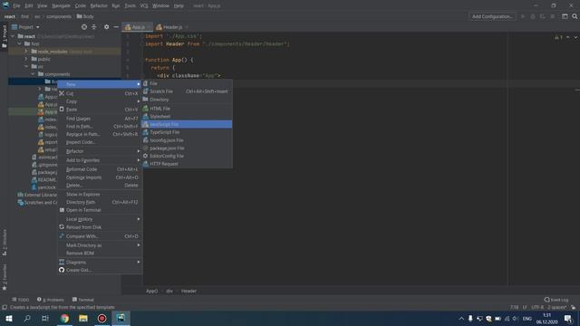 React с нуля 2 урок. Создание компонентов, JSX разметка. смотреть онлайн