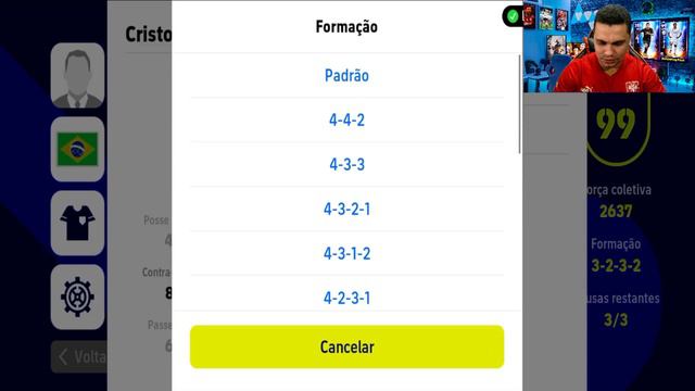 Como "ATIVA O HANDICAP" no eFootball 2024 Mobile смотреть онлайн