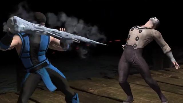 Classic Sub Zero Vs Johnny cage X-ray attack android game Mortal Kombat X смотреть онлайн