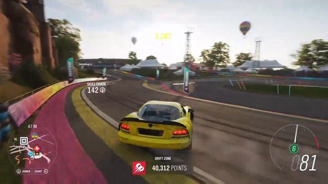 Forza horizon 4 FH4 drift zone score 52k RWD backbone смотреть онлайн