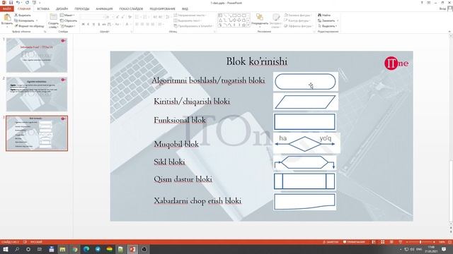 Algoritm tushunchasi va qo'llanilishi | 1-dars | Algoritmlash asoslari | Informatika 9-sinf смотреть онлайн