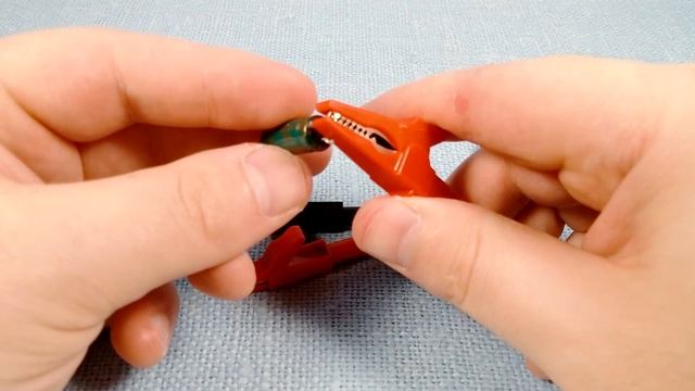 Контрольная закупка съемных электрических зажимов типа «крокодил» 55мм с разъемом типа «банан» 4мм смотреть онлайн