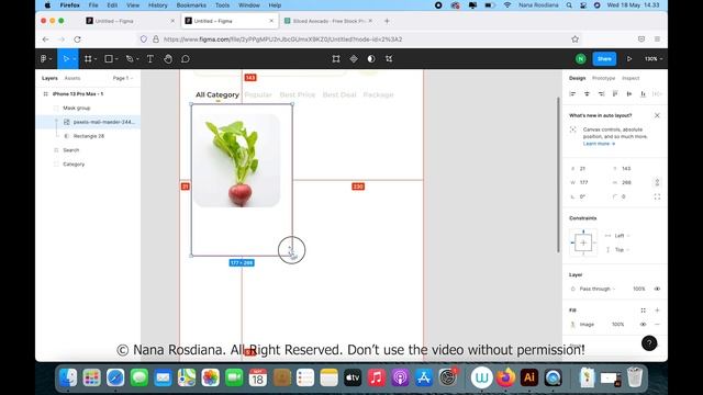 How to Insert Images and Clipping Mask in Figma | Bahasa Indonesia смотреть онлайн