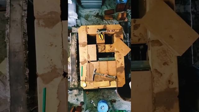 Как сделать перекрытие по уголку! #brickfireplace #countryhouse #fireplacedesign #fireplaceideas смотреть онлайн