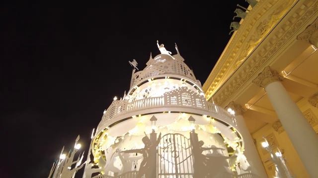 Прогулка по новогодней Москве | Walk Around New Year's Moscow | Moscow Walk 4K 30 Fps ASMR 2022
