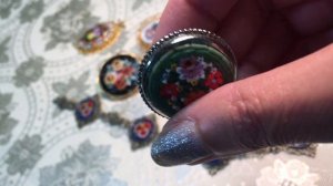 #35 Украшения из микромозаики. Italian mosaic jewellery.