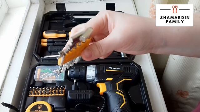 ЗАКАЗ ИЗ МАГАЗИНА OZON. ПОДАРОК ДЛЯ ПАПЫ НА ЮБИЛЕЙ. ОБЗОР НА дрель-шуруповерт DEKO 12В GCD12DU3 смотреть онлайн