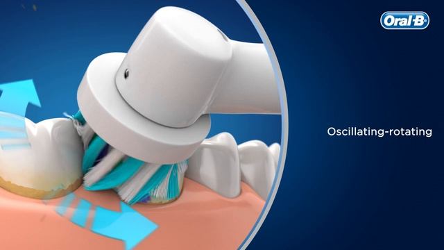 Brushing with the round Oral-B Electric Toothbrush смотреть онлайн